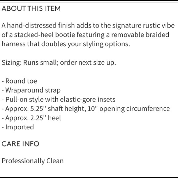 Bed | Stu Lorn Rustic Leather Ankle Boot 6.5 New - Picture 7 of 8